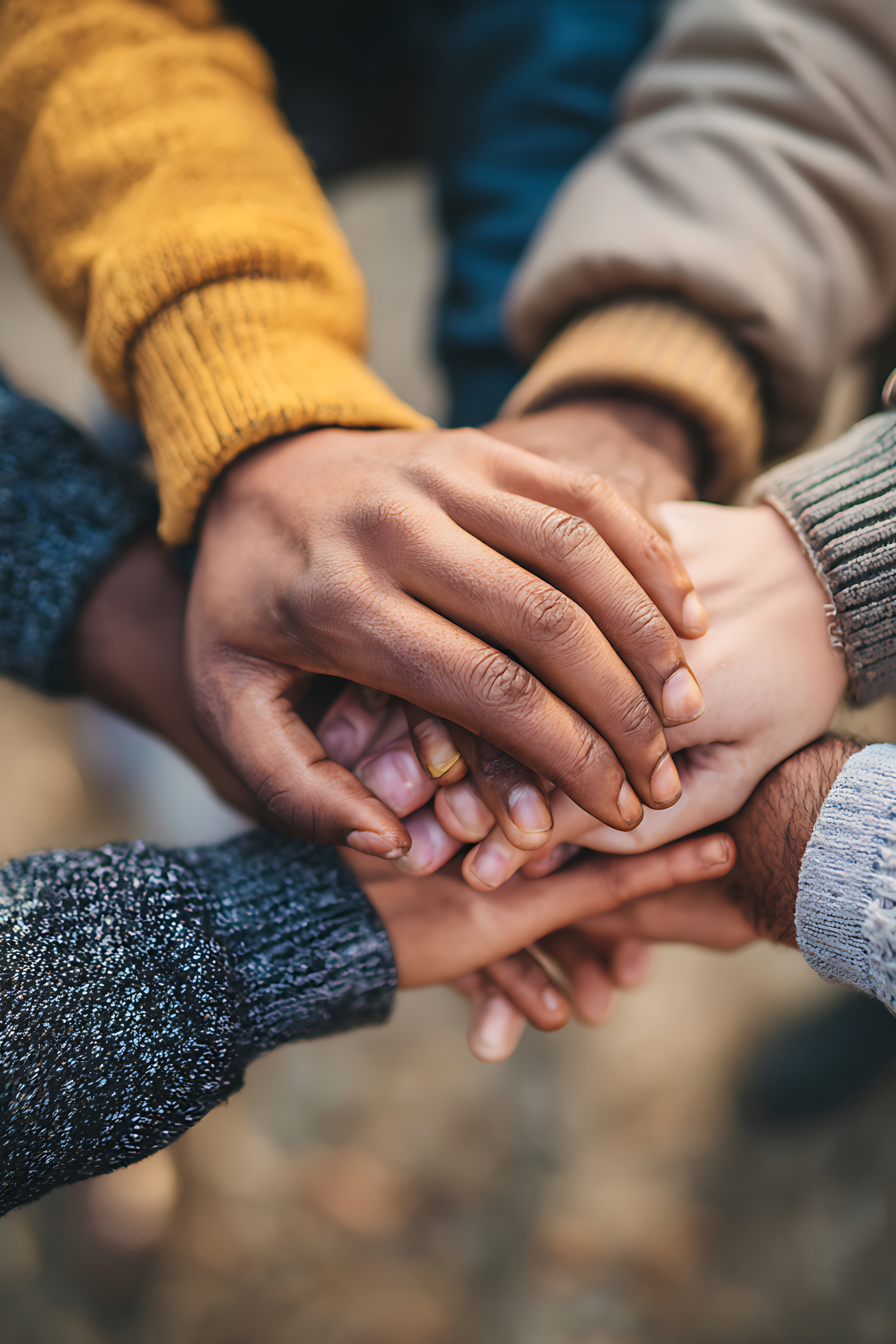 People connecting through communication